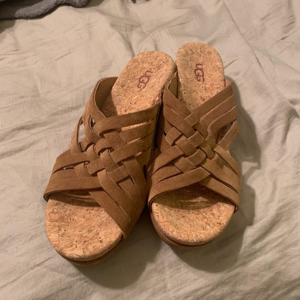 Leather wedges